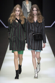 Emporio Armani Fall 2018 Ready-to-Wear , Emporio Armani осень зима 2018 , Fashion show , неделя моды в Милане , MFW , Mainstyles